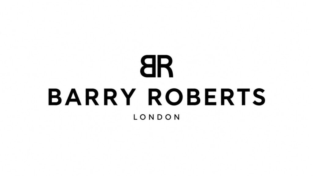 Barry Roberts Wordmark Monogram Logo