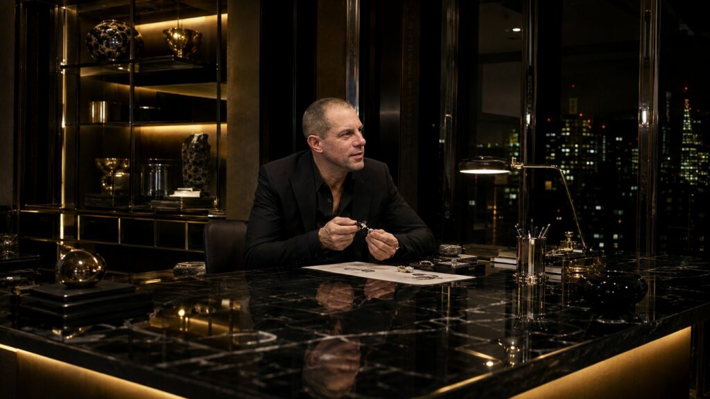 Barry Roberts in a glossy London office